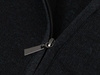 SWETER MĘSKI Z PÓŁGOLFEM ROZPINANY - B-6428/CIEMNOSZARY