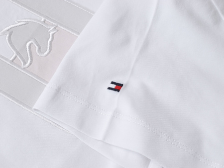 TOMMY HILFIGER - T-SHIRT KOSZULKA DAMSKA - TH10064-001