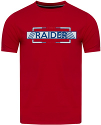 JUMPER - T-SHIRT KOSZULKA MĘSKA - 3036 CZERWONY