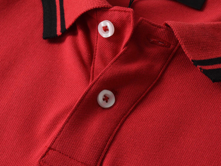 PLEIN SPORT - KOSZULKA MĘSKA POLO - PS25MPL02/13 RED