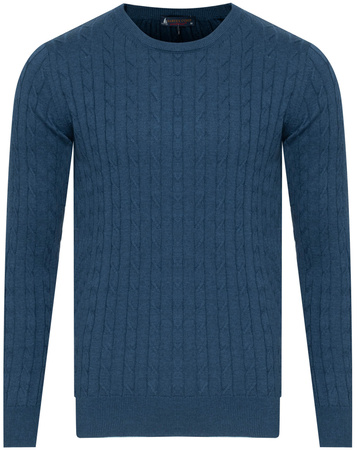 SWETER MĘSKI - WARKOCZ 1 GRANAT