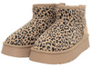 SKÓRZANE BOTKI DAMSKIE - SOLO SOPRANI COUTURE - SSW521P36/03 ROSY ANIMALS