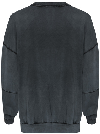 FASHION - BLUZA DAMSKA - ID8868 SZARA