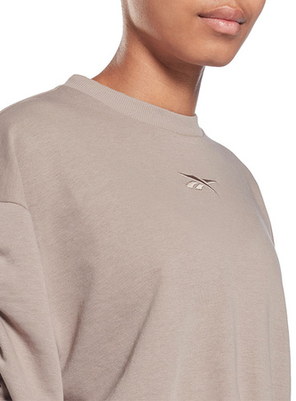 REEBOK - BLUZA DAMSKA CROP TOP - S KNIT FASHION COVER UP H51846