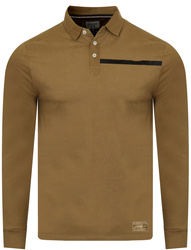 ENRICO COVERI - BLUZKA POLO Z DŁUGIM RĘKAWEM  MĘSKA - CO42505/015