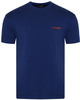 PLEIN SPORT - KOSZULKA MĘSKA - PS25MTS04/1420 NAVY/ORANGE