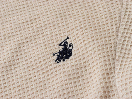 U.S. POLO ASSN. - SWETER MĘSKI MIEL US40 187 014 002056 308