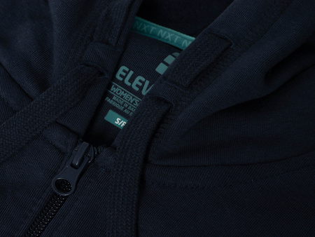 ELEVATE - BLUZA Z KAPTUREM DAMSKA - RUBY LDS GOTS HOODIE 650701/NAVY