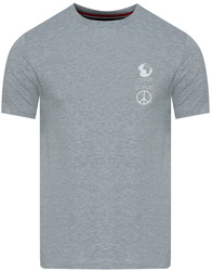 JUMPER - T-SHIRT KOSZULKA MĘSKA - 3000 SZARY