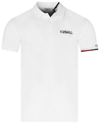 ICEBERG - KOSZULKA POLO MĘSKA - ICE4MPL01 WHITE