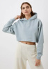 REEBOK - BLUZA DAMSKA CROPPED Z KAPTUREM - YOGA HOODIE COVERUP HZ3383