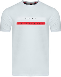 JUMPER - T-SHIRT KOSZULKA MĘSKA - 3033 BIAŁY