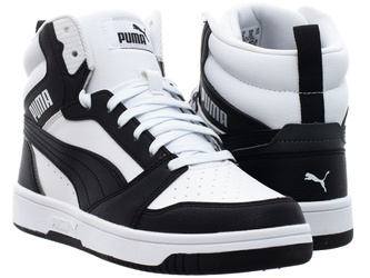 PUMA - BUTY DAMSKIE - PUMA REBOUND V6 MID JR 393831-01