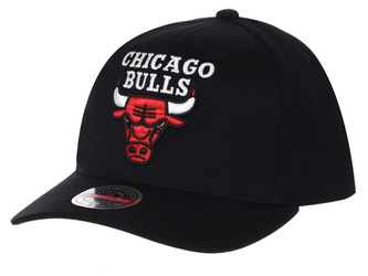 MITCHELL & NESS - CZAPKA Z DASZKIEM - CHICAGO BULLS HHSSINTL1245-CBUBLCK