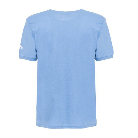 T-shirt męski Karl Lagerfeld - KL18TS01 - Niebieski