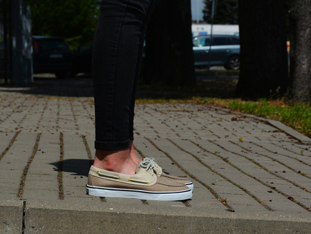 Mokasyny Sperry Bahama Stone/Oat (9688664)