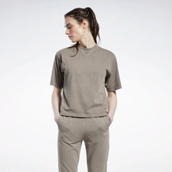 REEBOK - T-SHIRT DAMSKI - CL RBK ND BOXY TEE HN4397