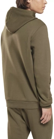 REEBOK - BLUZA MĘSKA ROZPINANA Z KAPTUREM - RI LEFT CHEST LOGO FULL Z HG4452