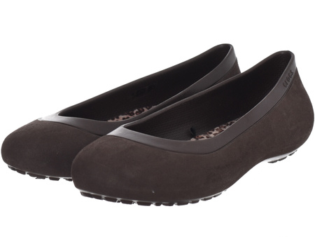 CROCS - BALERINY DAMSKIE - MAMMOTH LEOPARD LINED FLAT W 16203-2L3