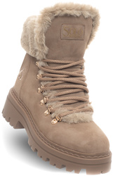 SOLO SOPRANI COUTURE - BUTY DAMSKIE - SSW521P47/53 MONTBLANC ALMOND