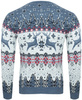 SWETER MĘSKI - 70213 NIEBIESKI ŚWIĄTECZNY