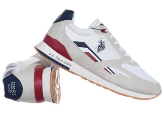 BUTY U.S. POLO ASSN. - TABRY003B-WHI-LGR03