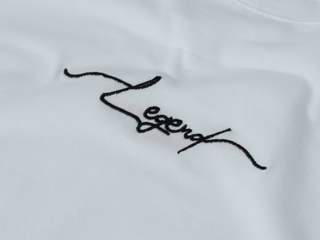 JUMPER - T-SHIRT KOSZULKA MĘSKA - 3002 BIAŁY