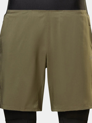 REEBOK - SPODENKI DRESOWE MĘSKIE - TS 2-IN-1 STRENGTH SHORT HA9054