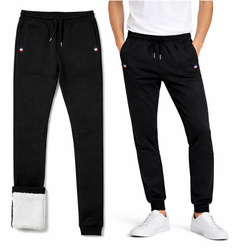 ELITEKING - SPODNIE DRESOWE MĘSKIE - KQFH-13712 CZARNY