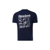 REEBOK - T-SHIRT MĘSKI - GS TAILGATE TEAM SS HS4890