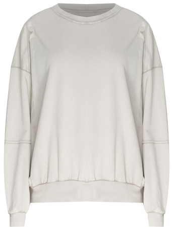 FASHION - BLUZA DAMSKA - ID8869 BEŻOWA