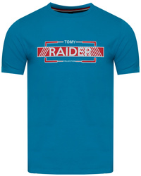 JUMPER - T-SHIRT KOSZULKA MĘSKA - 3036 NIEBIESKI