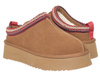 SOLO SOPRANI COUTURE - BUTY DAMSKIE - SSW421P22/51 SABOT FUR HUGH PLATFORM CAMEL