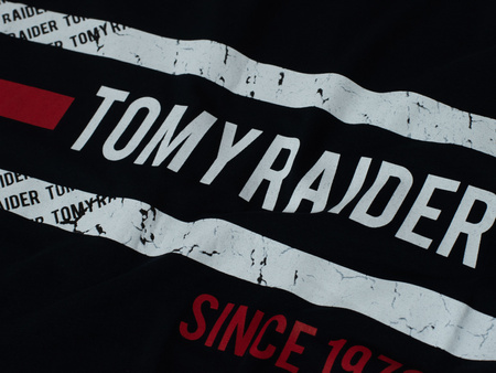 JUMPER - T-SHIRT KOSZULKA MĘSKA - 3037 CZARNY