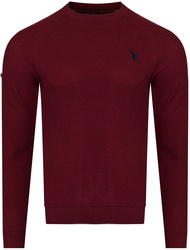 U.S. POLO ASSN. - SWETER MĘSKI MIEL US40 187 014 002056 285