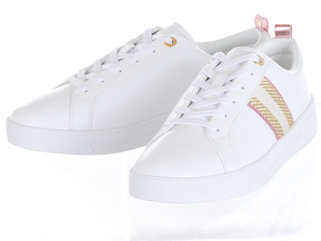 TED BAKER LONDON - BUTY DAMSKIE - 246197 WHITE BAILY