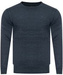 SWETER MĘSKI - S8755/GRANATOWY