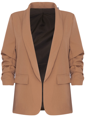 FASHION - MARYNARKA DAMSKA - ID8895 CAMEL