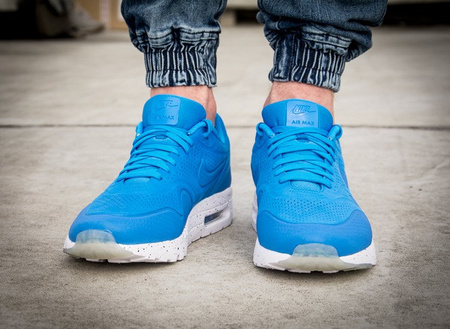 NIKE AIR MAX 1 ULTRA MOIRE "PHOTO BLUE" (705297-411)