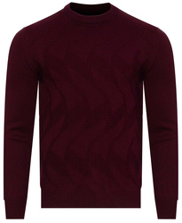 WEENS - SWETER MĘSKI - WS7115 BORDO
