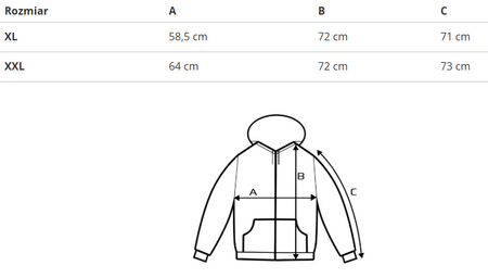 U.S. POLO ASSN. - BLUZA MĘSKA Z KAPTUREM - HOODED SWEATJACKET 162 62510 52191 282