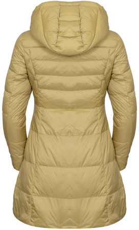 ROMEO GIGLI - PŁASZCZ PUCHOWY DAMSKI Z KAPTUREM - 01W24 G2328 / OLIO