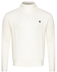 U.S. GRAND POLO EQUIPMENT & APPAREL - SWETER Z GOLFEM MĘSKI - US52207M/4800