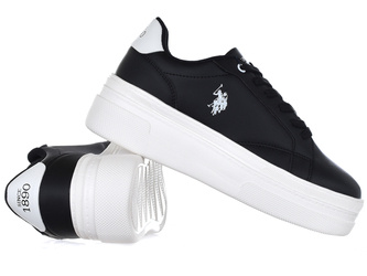 BUTY U.S. POLO ASSN. - CHERRY001B-BLK-WHI01