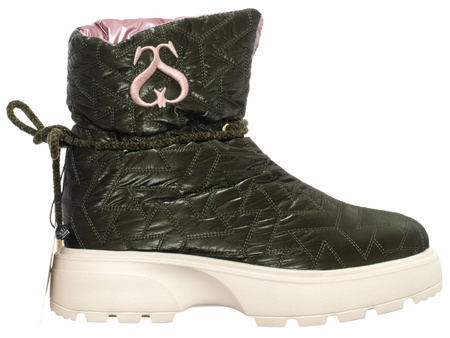 Buty damskie SOLO SOPRANI COUTURE SCW428P59/02 SNOW LOW NYLON DK GREEN