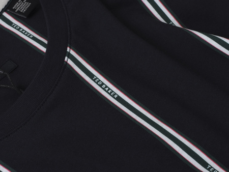 TED BAKER LONDON - T-SHIRT MĘSKI 272383 NAVY AMSON