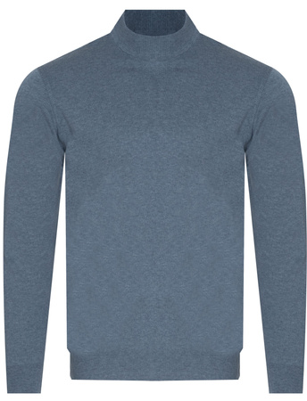 SWETER MĘSKI Z PÓŁGOLFEM - 501 HAVACI