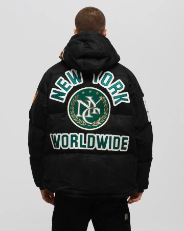 PUMA - KURTKA MĘSKA Z KAPTUREM - PUMA X RHUIGI DOWN JACKET 539693-01