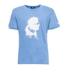 T-shirt męski Karl Lagerfeld - KL18TS01 - Niebieski