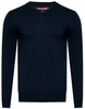 SWETER MĘSKI V-NECK - 200-1 GRANAT